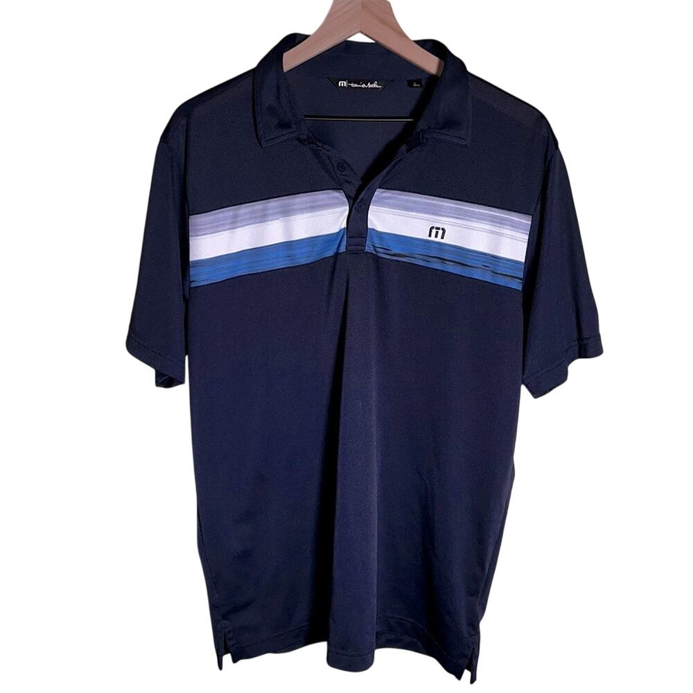 TRAVIS MATTHEW lightweight mens golf polo L